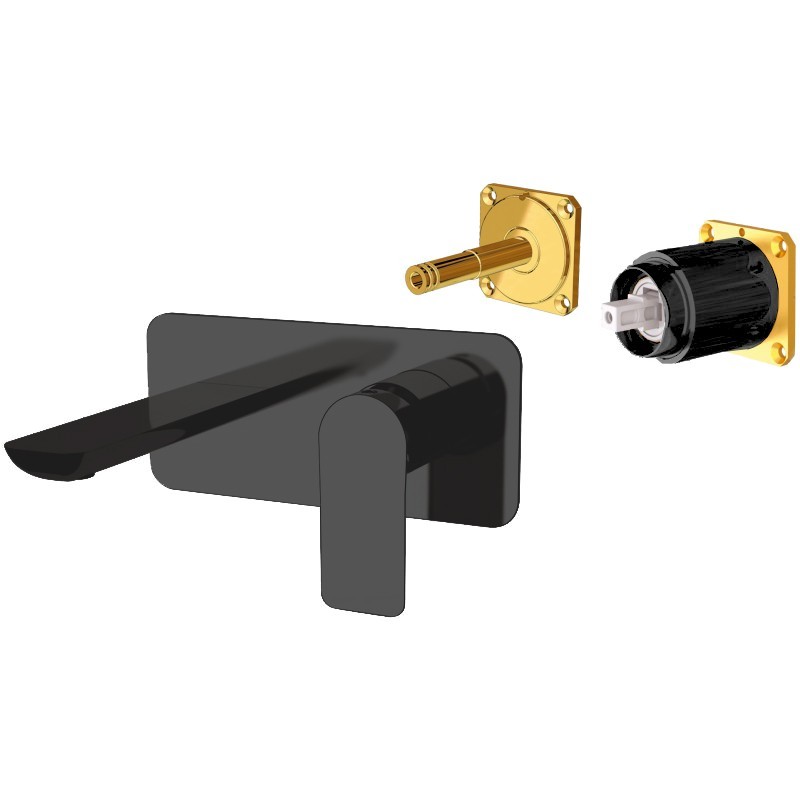 Podomietková umývadlová batéria FONTI 15LKB14 - čierna