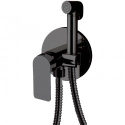 Bidetová podomítková batéria FONTI 65W14 - čierna