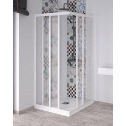 Štvorcový plastový sprchový kút Olsen Spa ANGELO