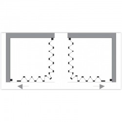 Sprchová zástena FLEX - VENERE NEW