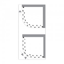 Sprchová zástěna FLEX - LUNA NEW