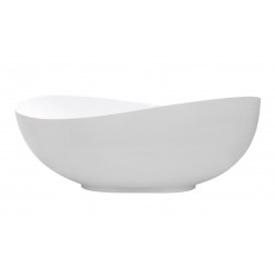 Voľne stojaca vaňa KEYA (SAPRI) vyrobená z liateho mramora (Mineral Durabe)