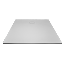 Čtvercová vanička z litého mramoru KERMEN