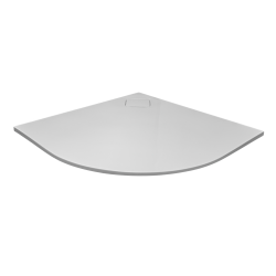 Štvrťkruhová vanička z liateho mramoru KERMEN