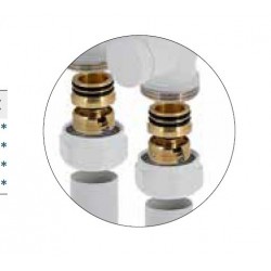 Svěrné šroubení pro armatury - měď, TERM-SET, SINGLE-SET