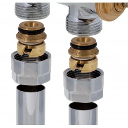 Svěrné šroubení pro armatury - měď, TERM-SET, SINGLE-SET