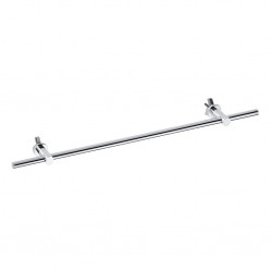 Držiak uterákov na vykurovacie teleso rovný, 600 × 40 × 90 mm, chróm