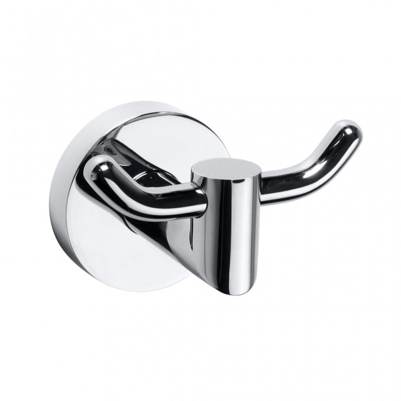 Vešiačik dvojitý magnetický, 54 × 54 × 57 mm, chróm