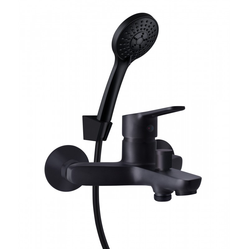 Vaňová nástenná vodovodná batéria Olsen Spa UNO-10 biela farba