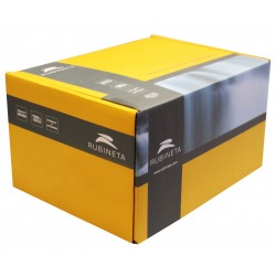 Vaňová nástenná vodovodná batéria Olsen Spa UNO-10 biela farba