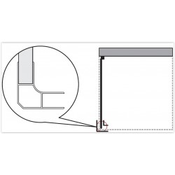 Sprchová zástěna Anta fissa CC