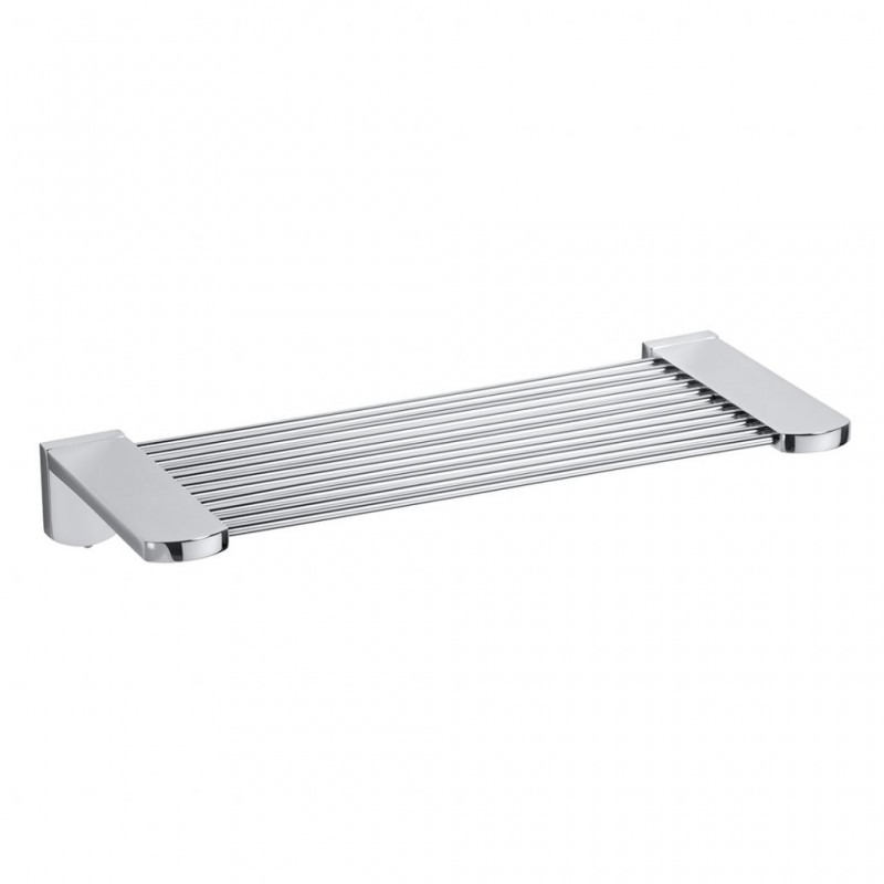 Polička kovová, 270×40×110 mm