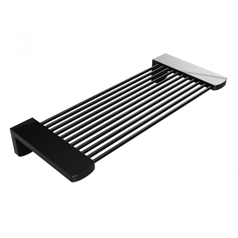 Polička kovová, 270×40×110 mm