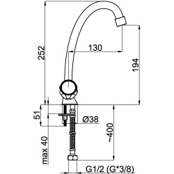 Drezová batéria R-8 GLOBO, chróm