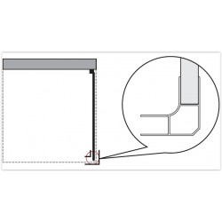 Sprchová zástěna Anta fissa CC