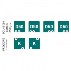 Koupelnový radiátor DARVEL bílá barva