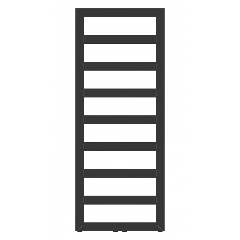 Koupelnový radiátor GLASGOW černá barva