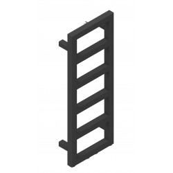 Koupelnový radiátor PERTH černá barva