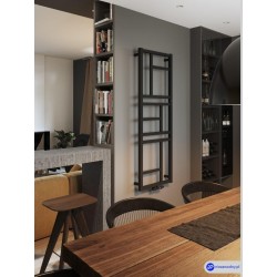 Koupelnový radiátor žebřík MONDRIAN antracit