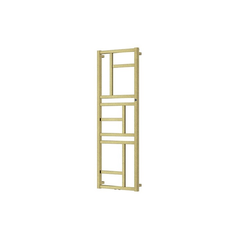 Koupelnový radiátor žebřík MONDRIAN zlatá barva
