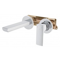 Podomítková umyvadlová baterie MODENA-1F set chrom