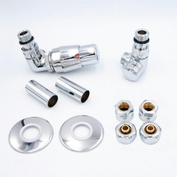 Připojovací ventil Z2 kompletní sada pro radiátory, s termostatickou hlavicí