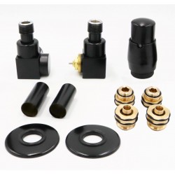 Připojovací ventil CUBE-SET (Z2) kompletní sada pro radiátory, s termostatickou hlavicí