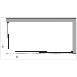 Vanová zástěna Vasca vela