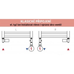 Připojovací ventil INTER-SET (Z8) kompletní sada pro radiátory, s termostatickou hlavicí