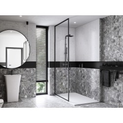 Walk-in bezdverový a bezbariérový sprchový kút ICON