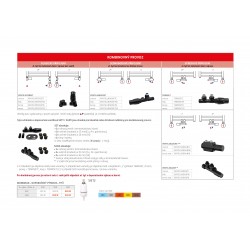 Koupelnový radiátor žebřík MONDRIAN