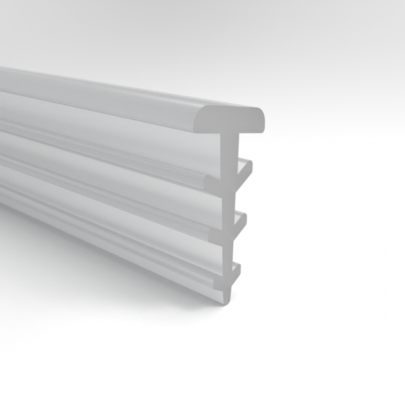 Bočný silikónový tesniaci profil "stromček", dĺžka 2 bm