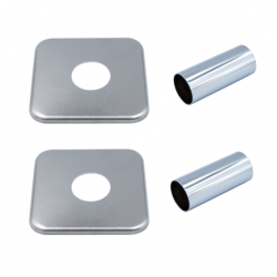 Rohový ventil, krycí rozety a krycí trubičky