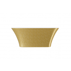 Voľne stojaca vaňa ASSOS (NEAPOL) vyrobená z liateho mramora (Mineral Durabe)