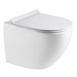 Závesné WC ARCO LONGER RIMLESS so SLIM WC doskou Soft-close