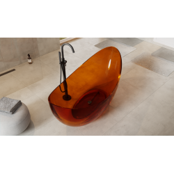 Volně stojící vana AXYA ze syntetické pryskyřice