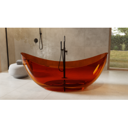 Volně stojící vana AXYA ze syntetické pryskyřice