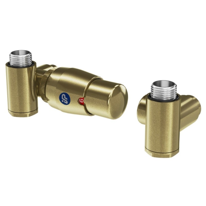 Připojovací ventil INTER-SET (Z8) kompletní sada pro radiátory, s termostatickou hlavicí