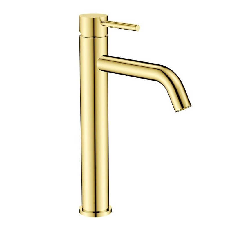Vysoká stojánková umyvadlová baterie VEO I zlatá