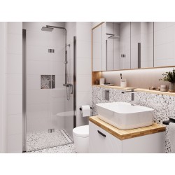 Bezrámové sprchové dvere EXO-H