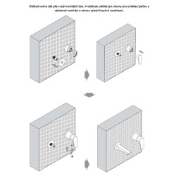 Podomietková umývadlová batéria VEO zlatá lesklá farba