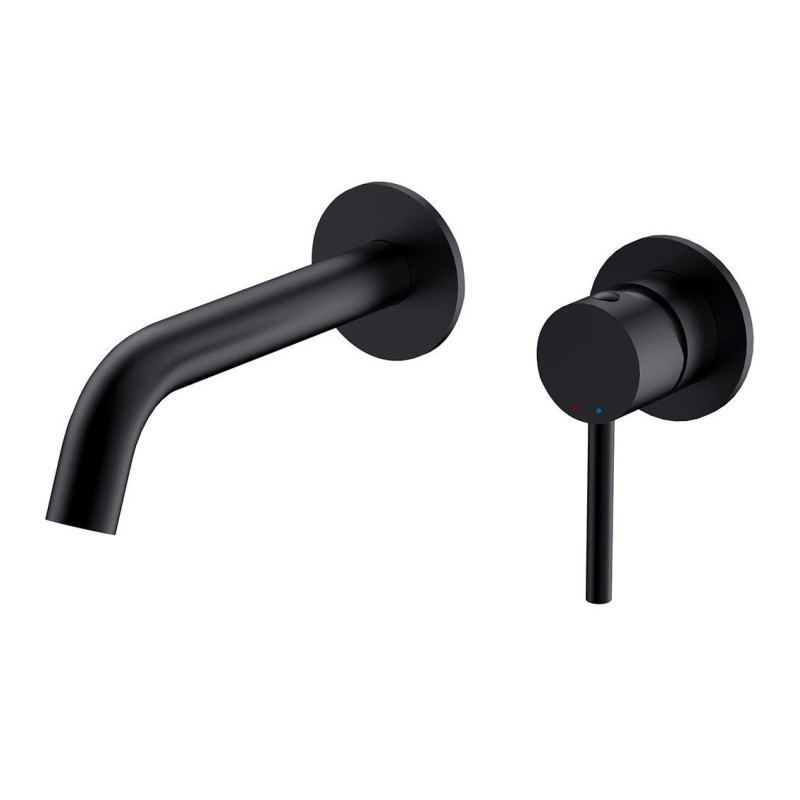 Podomítková umyvadlová baterie VEO černá