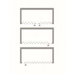 Sprchová zástěna MARTE NEW