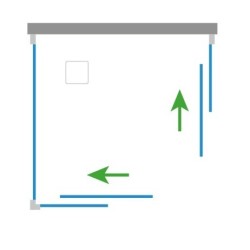 Sprchová pevná zástěna Olsen Spa ANTA FISSA MA