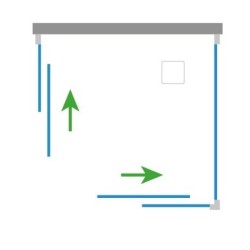 Sprchová pevná zástěna Olsen Spa ANTA FISSA MA