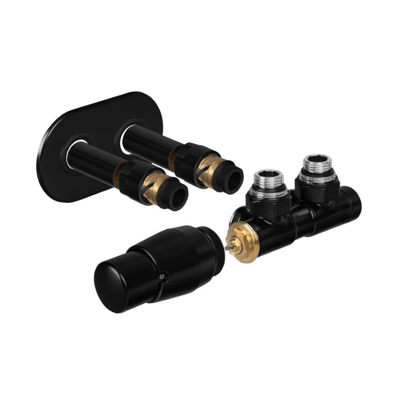 Připojovací ventil TERM-SET (Z4) kompletní sada pro radiátory, s termostatickou hlavicí