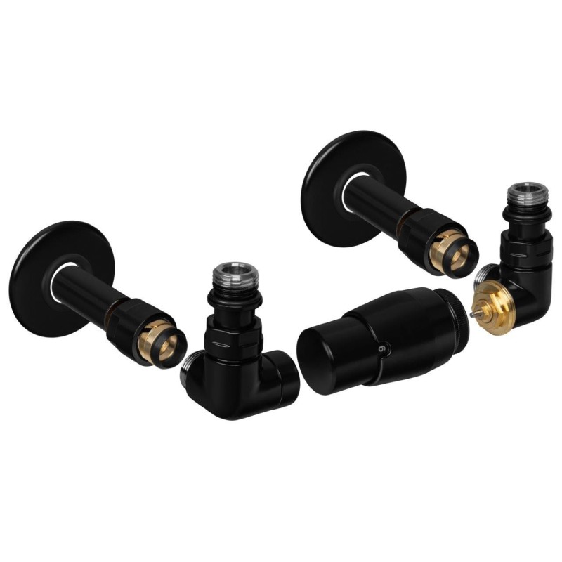 Připojovací ventil Z2 kompletní sada pro radiátory, s termostatickou hlavicí