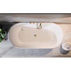 Volně stojící vana DEEVA bílá