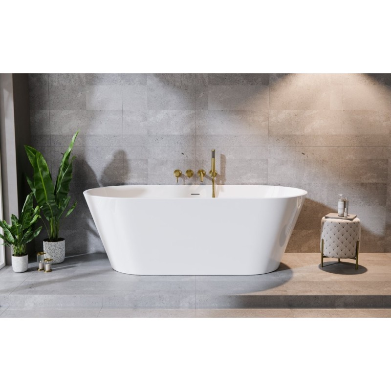 Volně stojící vana DEEVA bílá