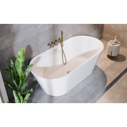 Volně stojící vana DEEVA bílá